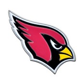 Arizona Cardinals 3D Color Metal Emblem, 601-F601