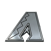 Arizona Diamondbacks Molded Chrome Plastic Emblem, 60210