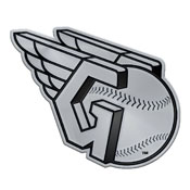 Cleveland Guardians Molded Chrome Plastic Emblem, 60217