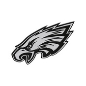NFL - Philadelphia Eagles Molded Chrome Emblem 3.25 x 3.25 - 