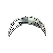 Los Angeles Chargers Molded Chrome Plastic Emblem, 60282