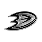 Anaheim Ducks Molded Chrome Plastic Emblem, 60290