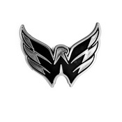 Washington Capitals Molded Chrome Plastic Emblem, 60318