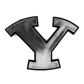 Brigham Young University Molded Chrome Emblem 3.25 x 3.25 - "Y" Logo, 60333