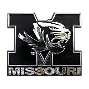 University of Missouri Molded Chrome Emblem 3.25 x 3.25 - 