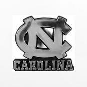 University of North Carolina - Chapel Hill Molded Chrome Emblem 3.25 x 3.25 - 
