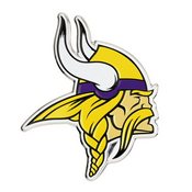 NFL - Minnesota Vikings Embossed Color Emblem 3.25 x 3.25 - 
