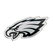 NFL - Philadelphia Eagles Embossed Color Emblem 3.25 x 3.25 - 