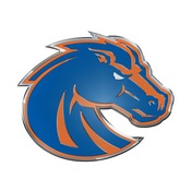 Boise State University Embossed Color Emblem 3.25 x 3.25 - "Bronco" Logo, 60513