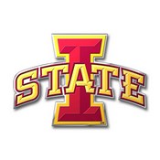 Iowa State University Embossed Color Emblem 3.25 x 3.25 - "I State'" Logo, 60529
