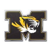 University of Missouri Embossed Color Emblem 3.25 x 3.25 - 