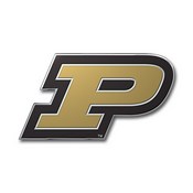 Purdue University Embossed Color Emblem 3.25 x 3.25 - 