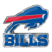 Buffalo Bills Heavy Duty Aluminum Embossed Color Emblem - Alternate, 60591