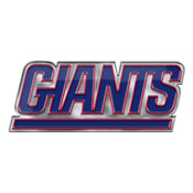 New York Giants Heavy Duty Aluminum Embossed Color Emblem - Alternate, 60608