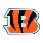 Cincinnati Bengals 3D Color Metal Emblem, 607-F601