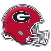 University of Georgia Embossed Helmet Emblem 3.25 x 3.25 - "G" Logo, 60753