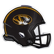 University of Missouri Embossed Helmet Emblem 3.25 x 3.25 - 