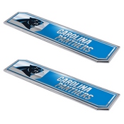 NFL - Carolina Panthers Embossed Truck Emblem 2-pk 1.75 x 8.25 - Primary Logo & Wordmark, 60800