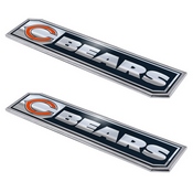 Chicago Bears 2 Piece Heavy Duty Aluminum Embossed Truck Emblem Set, 60801