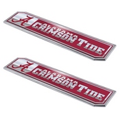 University of Alabama Embossed Truck Emblem 2-pk 1.75 x 8.25 - Primary Logo & Wordmark, 60826