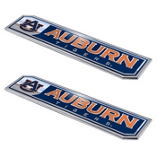Auburn University Embossed Truck Emblem 2-pk 1.75 x 8.25 - Primary Logo & Wordmark, 60827