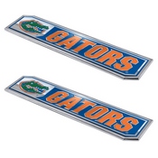 Florida Gators 2 Piece Heavy Duty Aluminum Embossed Truck Emblem Set, 60831