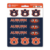 Auburn University Mini Decal 12-pk 5 x 6.25 - 12 Various Logos / Wordmark, 61151