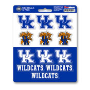 University of Kentucky Mini Decal 12-pk 5 x 6.25 - 12 Various Logos / Wordmark, 61169