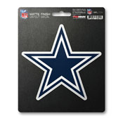 NFL - Dallas Cowboys Matte Decal 5 x 6.25 - "Star" Logo, 61221