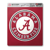 University of Alabama Matte Decal 5 x 6.25 - "Round A 'CRIMSON TIDE'" Alternate Logo, 61245