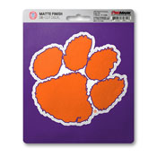 Clemson University Matte Decal 5 x 6.25 - "Paw Print" Logo, 61254