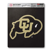 University of Colorado Matte Decal 5 x 6.25 - "CU Buffalo" Logo, 61255