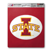 Iowa State University Matte Decal 5 x 6.25 - "I State'" Logo, 61263