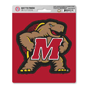 University of Maryland Matte Decal 5 x 6.25 - "M & Turtle" Logo, 61269