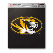 University of Missouri Matte Decal 5 x 6.25 - "Oval Tiger" Logo, 61276