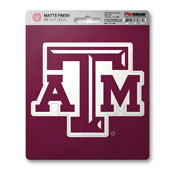 Texas A&M University Matte Decal 5 x 6.25 - "ATM" Logo, 61291