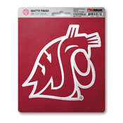 Washington State University Matte Decal 5 x 6.25 - "WSU Cougar" Logo, 61300