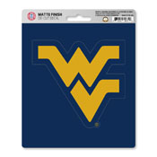 West Virginia University Matte Decal 5 x 6.25 - "WV" Logo, 61301