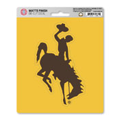 University of Wyoming Matte Decal 5 x 6.25 - 