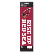 NFL - Arizona Cardinals Team Slogan Decal 3 x 12 - Primary Logo & Team Slogan, 61368