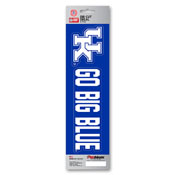 University of Kentucky Team Slogan Decal 3 x 12 - Primary Logo & Team Slogan, 61412