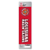 University of Louisiana-Lafayette Team Slogan Decal 3 x 12 - Primary Logo & Team Slogan, 61414