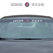 Chicago Cubs Sun Stripe Windshield Decal 3.25 in. x 34 in., 61443