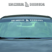 MLB - Los Angeles Dodgers Windshield Decal 34 x 3.5 - Primary Logo and Team Wordmark, 61450