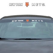 New York Mets Sun Stripe Windshield Decal 3.25 in. x 34 in., 61452