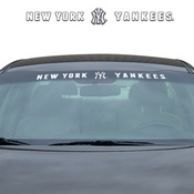 New York Yankees Sun Stripe Windshield Decal 3.25 in. x 34 in., 61453