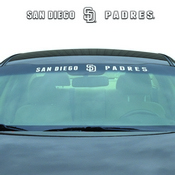 San Diego Padres Sun Stripe Windshield Decal 3.25 in. x 34 in., 61456