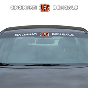 Cincinnati Bengals Sun Stripe Windshield Decal 3.25 in. x 34 in., 61467