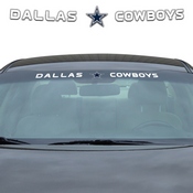Dallas Cowboys Sun Stripe Windshield Decal 3.25 in. x 34 in., 61469