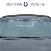 NFL - Indianapolis Colts Windshield Decal 34 x 3.5 - Primary Logo and Team Wordmark, 61473